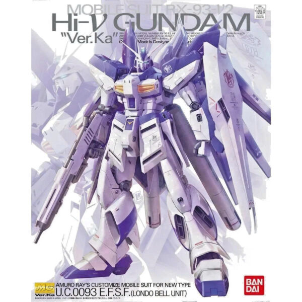 Mô hình lắp ráp MG Hi Nu Gundam Ver.Ka Bandai 4573102615916