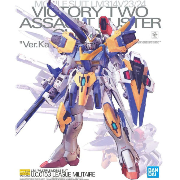 Mô hình lắp ráp MG Victory Two Assault-Buster Gundam Ver. Ka (P-Bandai)