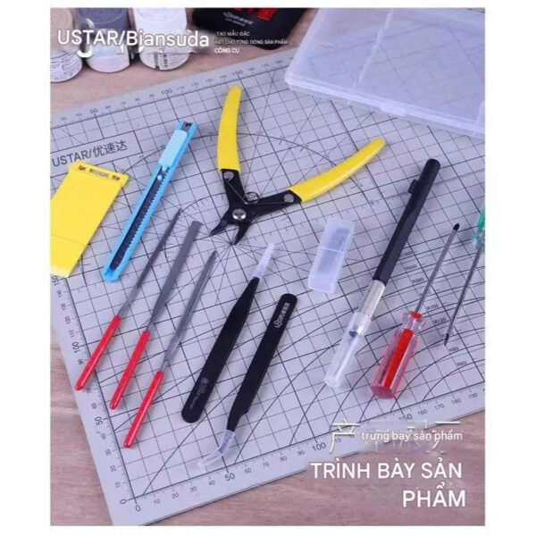 Bộ Dụng Cụ Làm Mô Hình USTAR UA-90075 Precision Modelling Tool Set Cho Gundam Figure