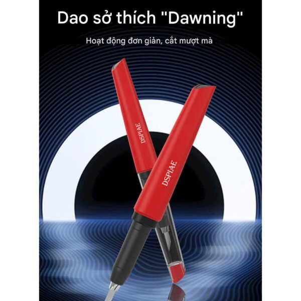 Dao Khắc Mô Hình DSPIAE PT-DK – Bộ Hobby Knife Precision Kèm 20 Lưỡi Dao Cao Cấp Chuyên Cắt Tỉa Gunpla, Figure, Resin