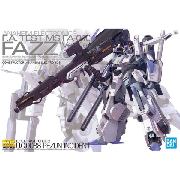 Mô Hình Lắp Ráp Bandai MG FA-010A FAZZ Ver.Ka 1/100 Master Grade Chính Hãng bandai namco nhật bản