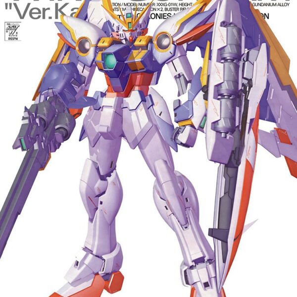Mô Hình Lắp Ráp Bandai MG XXXG-01W Wing Gundam Ver.Ka 1/100 Master Grade Chính Hãng bandai namco