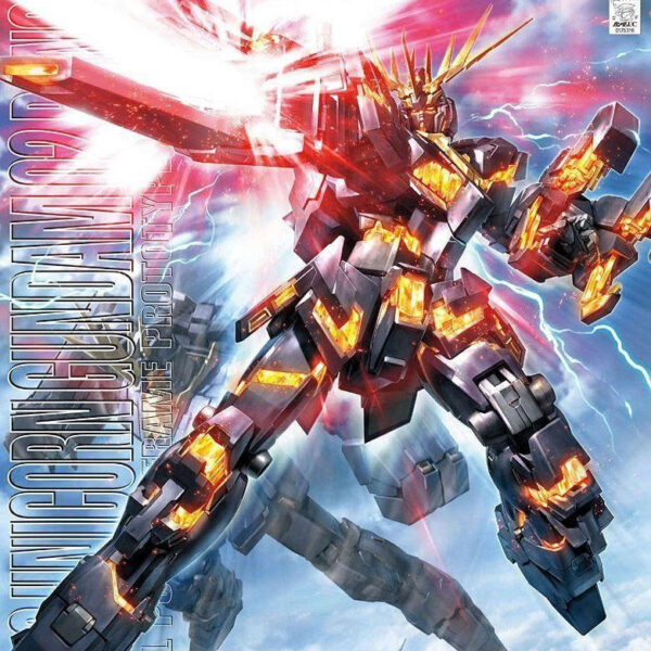 Mô Hình Lắp Ráp Bandai MG RX-0 Unicorn Gundam 02 Banshee OVA 1/100 Master Grade Cao Cấp Chính Hãng bandai namco