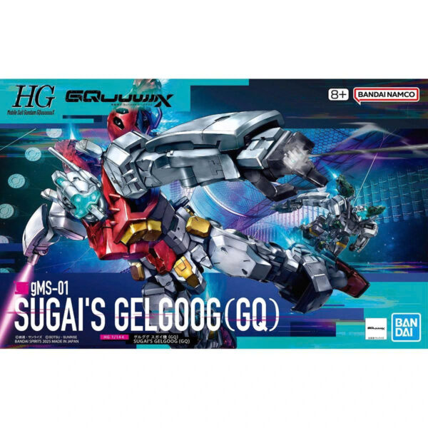 Mô Hình Lắp Ráp Bandai HG gMS-01 Sugai's Gelgoog (GQ) 1/144 High Grade Chính Hãng bandai namco