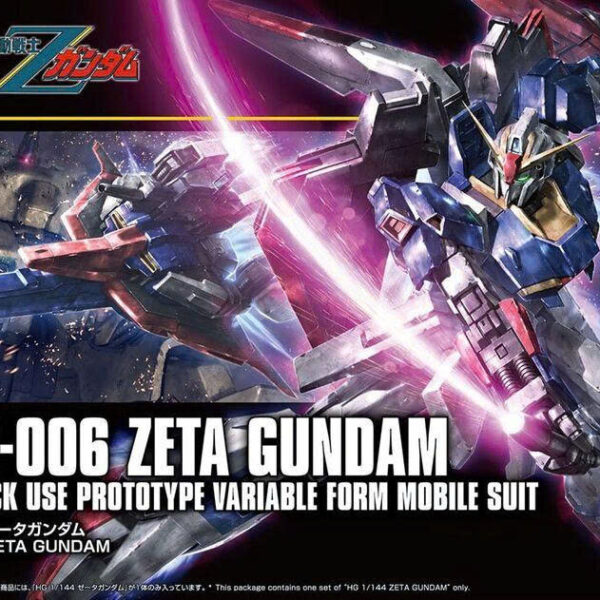 Mô Hình Lắp Ráp Bandai HGUC MSZ-006 Zeta Gundam 1/144 High Grade Chính Hãng bandai namco