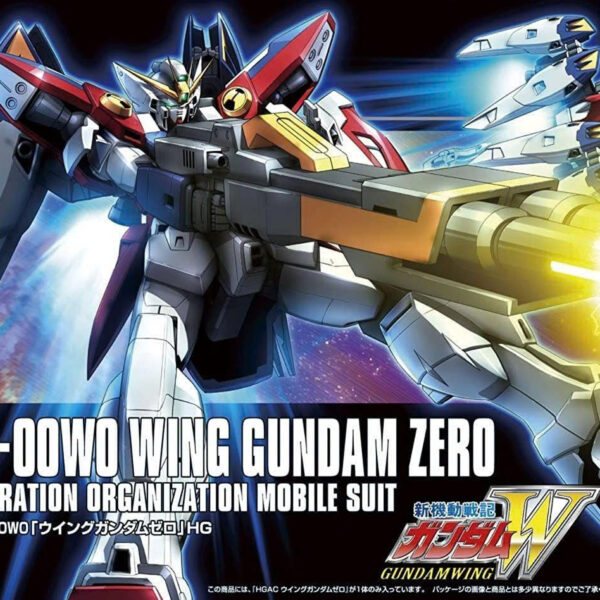 Mô Hình Lắp Ráp Bandai HGAC XXXG-00W0 Wing Gundam Zero 1/144 High Grade Chính Hãng bandai namco