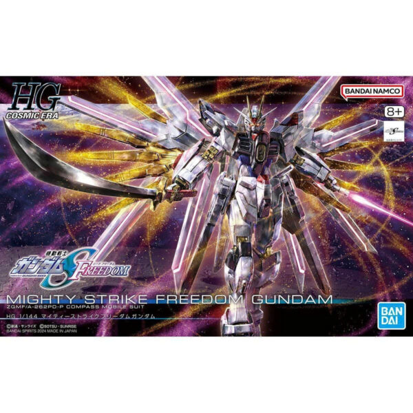 Mô Hình Lắp Ráp Bandai HGCE ZGMF/A-262PD-P Mighty Strike Freedom Gundam 1/144 High Grade Chính Hãng