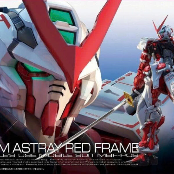 Mô Hình Lắp Ráp Bandai RG MBF-P02 Gundam Astray Red Frame 1/144 Real Grade Chính Hãng bandai namco