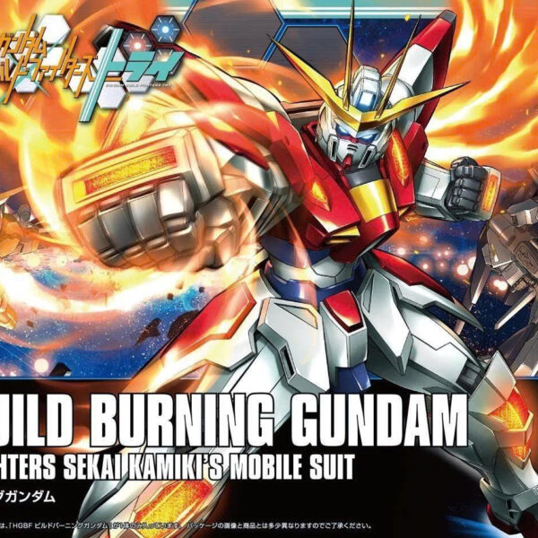Mô Hình Lắp Ráp Bandai HGBF BG-011B Build Burning Gundam 1/144 High Grade Chính Hãng bandai namco