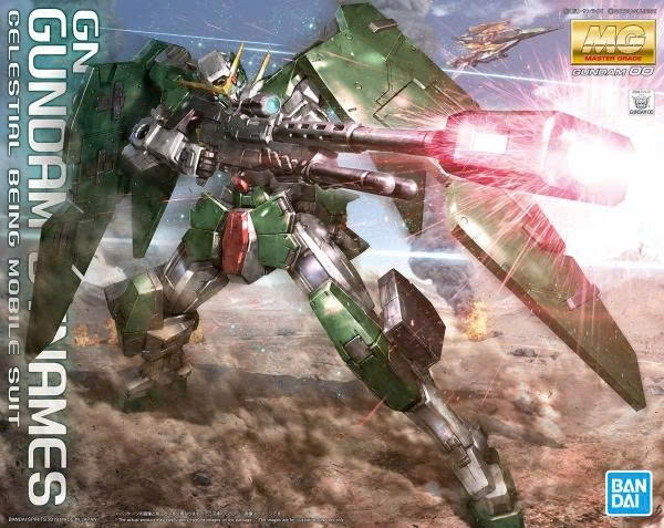 Mô Hình Lắp Ráp Bandai MG GN-002 Gundam Dynames 1/100 Master Grade Chính Hãng bandai namco