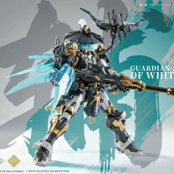Mô Hình Lắp Ráp Cangdao Toys Tuần Giới Sứ Premium – Guardians Sentinel Of White Tiger 1/100, Khung Xương Kim Loại, Kèm Base Chính Hãng